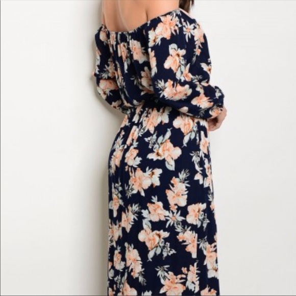 Floral off the shoulder dress size S - Picture 5 of 7